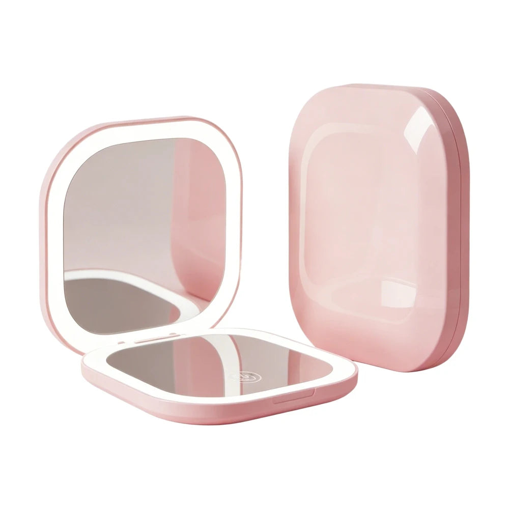 Portable LED Lighted Makeup Mirror